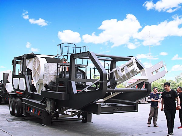 紅星汽車車載一體式移動碎石機盛行市場，機器美價格更美