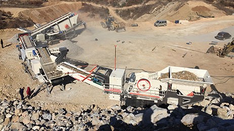 直擊煙臺(tái)石子場(chǎng)破碎現(xiàn)場(chǎng)，紅星履帶式移動(dòng)破碎機(jī)設(shè)備好用更省心