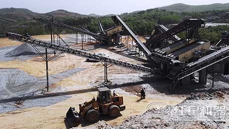 紅星回訪海南三亞用戶——時(shí)產(chǎn)200噸石料破碎現(xiàn)場(chǎng)案例分析