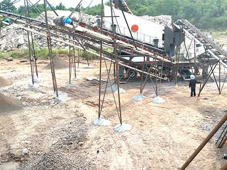 一小時400噸大型移動制砂生產線多少錢（內有方案、報價、現場視頻）