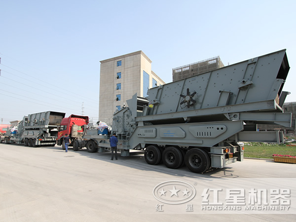 移動(dòng)破碎站發(fā)貨圖