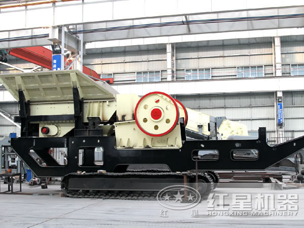 履帶式移動破碎機