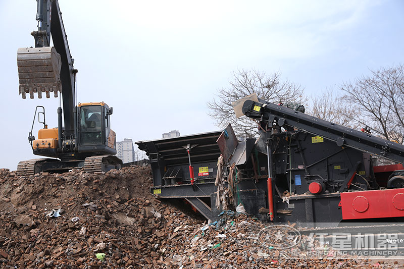 小型粉碎建筑垃圾的機(jī)器，每小時(shí)100噸價(jià)格是多少，有視頻嗎