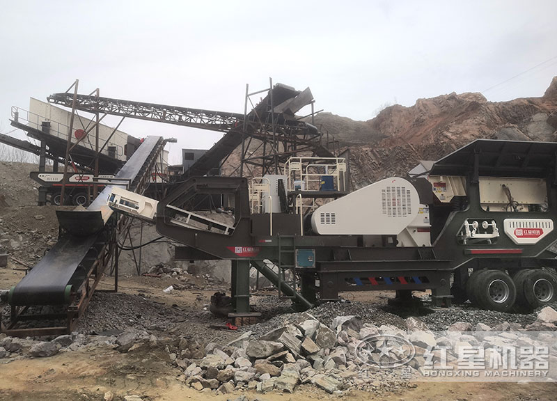 石英砂制砂設(shè)備用什么？聽(tīng)說(shuō)這臺(tái)車載打砂機(jī)很不錯(cuò)！