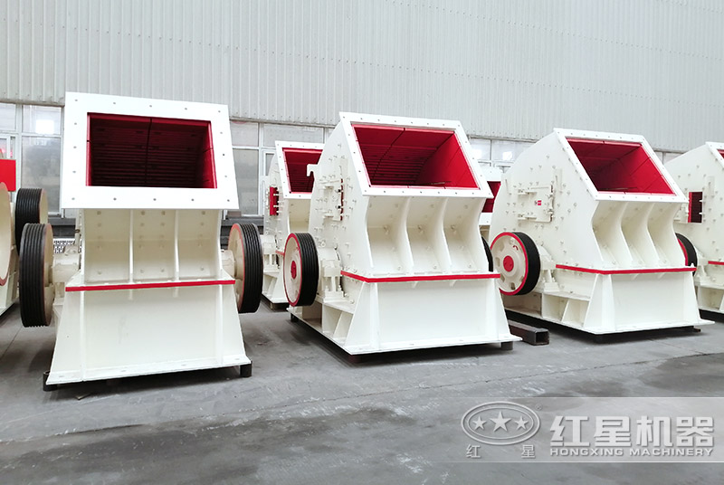 錘式破碎機(jī)可直接將石料一次破碎成型