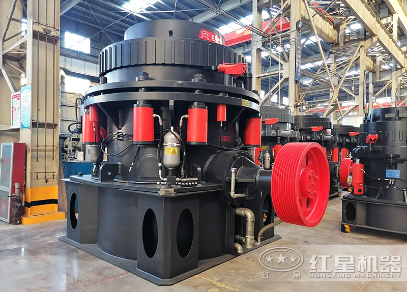 圓錐破碎機(jī)產(chǎn)量大、多腔破碎