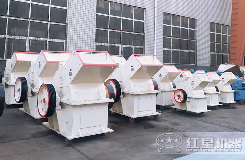 錘式破碎機(jī)處理石料一次成型