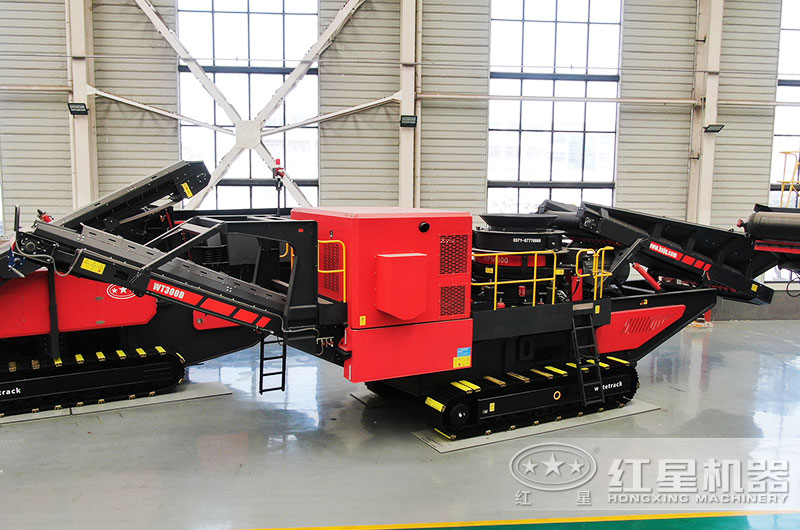 移動石頭破碎機設(shè)備圖片