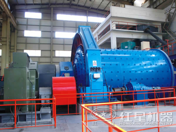 球磨機現(xiàn)場