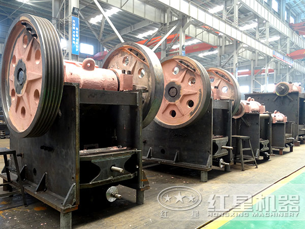 顎式破碎機(jī)辦成品