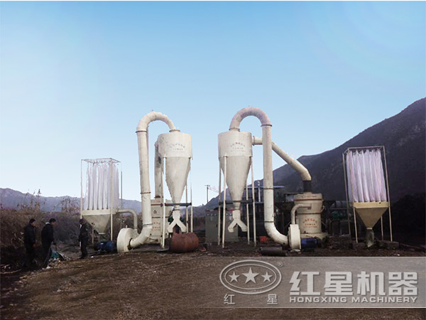 磨粉生產(chǎn)線現(xiàn)場(chǎng)實(shí)拍