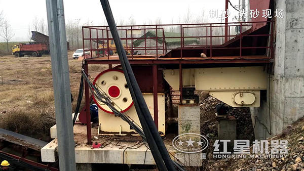 顎式破碎機細節(jié)實拍