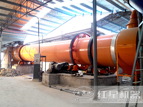 活性炭烘干機(jī)現(xiàn)場(chǎng)實(shí)拍