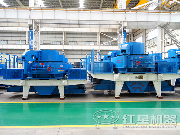 玄武巖沖擊式破碎機(jī)廠區(qū)圖