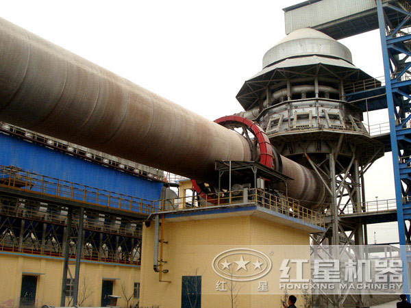 赤鐵礦回轉(zhuǎn)窯實拍 赤鐵礦回轉(zhuǎn)窯實拍
