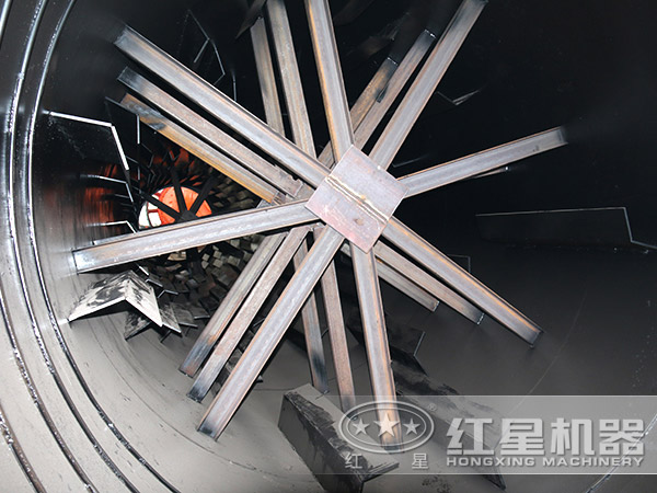 焦炭烘干機內(nèi)部結構