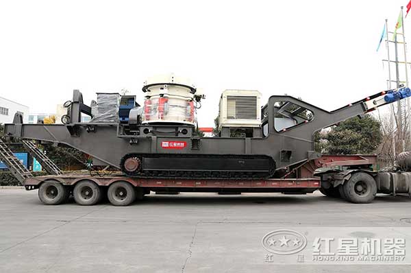 履帶式碎石機(jī)發(fā)貨圖