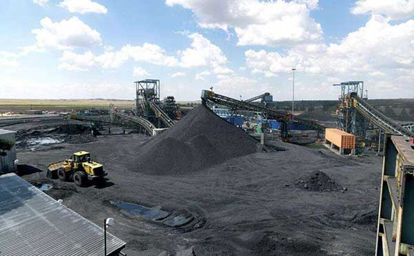 煤礦破碎機處理現(xiàn)場