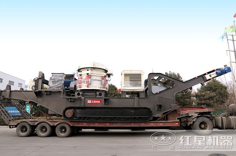 履帶移動石子生產(chǎn)設(shè)備發(fā)貨中