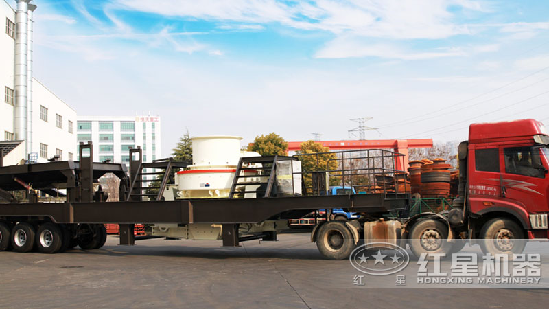 移動制砂機發(fā)貨中