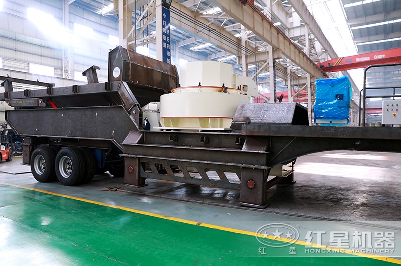 車載流動碎沙機(jī)車間