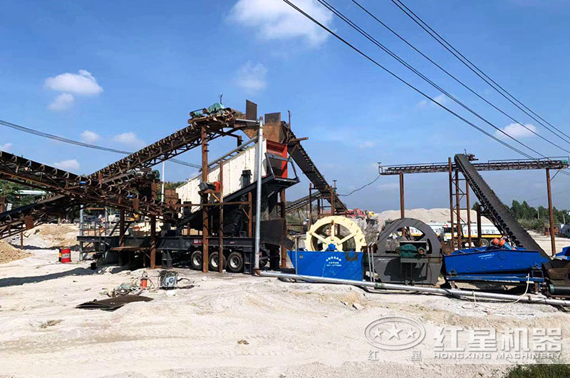 移動(dòng)式制砂洗沙廠