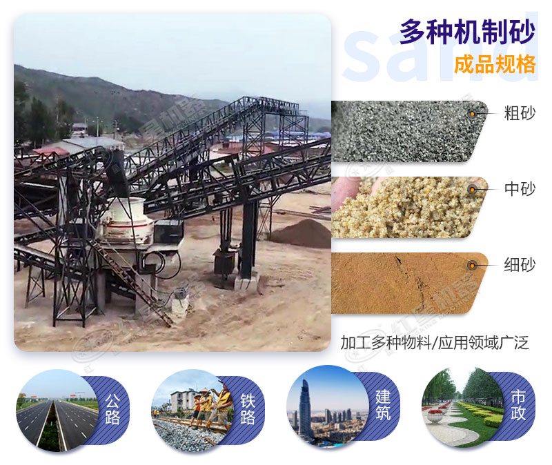 機(jī)制砂生產(chǎn)線應(yīng)用價(jià)值