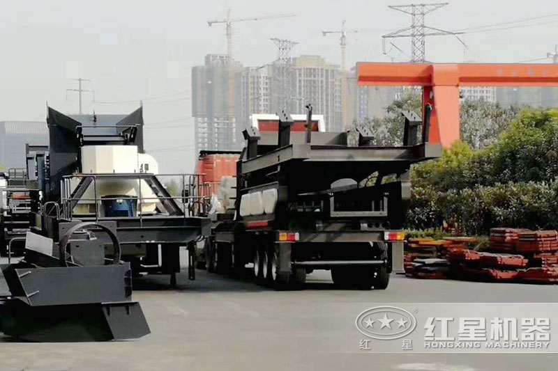 移動式制砂機(jī)設(shè)備發(fā)貨
