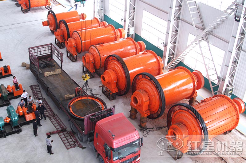 棒磨制砂機(jī)發(fā)貨現(xiàn)場