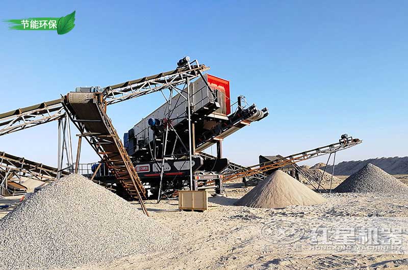 移動機制沙生產(chǎn)現(xiàn)場