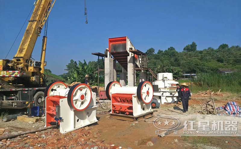 制砂生產(chǎn)線安裝