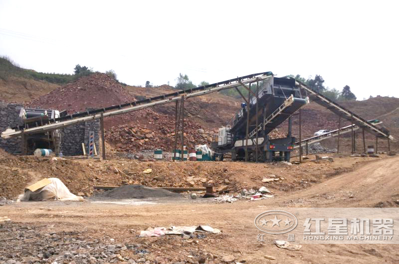 建筑垃圾處理現(xiàn)場