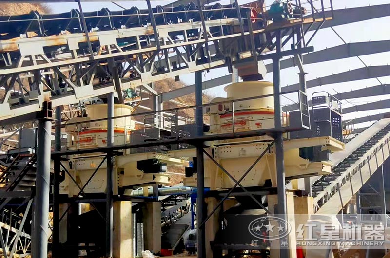 海南新建室外機(jī)制砂加工現(xiàn)場(chǎng)