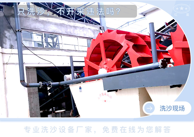 只洗沙不開采也違法嗎？洗沙場需要什么手續(xù)？