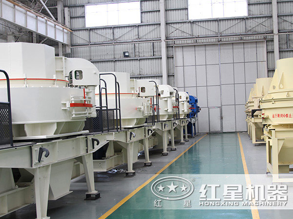 頁巖制砂機(jī)廠區(qū)