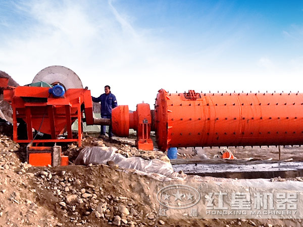 輝鉍礦選礦生產(chǎn)線工藝流程